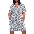 thumbnail image 2 of Pelotas de Golf vestido suelto con bolsillo vestidos elegantes para mujer vestidos de cóctel vestidos cortos daring fiesta mujer, 2 of 7