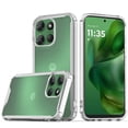 thumbnail image 2 of Shockproof Fusion Shield Tough Snap-on Case for Motorola Moto G Power 2025 - Clear, 2 of 3