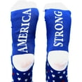 thumbnail image 4 of Pavilion Gift Company - America Strong - M/L Unisex Cotton Blend Sock, 4 of 6