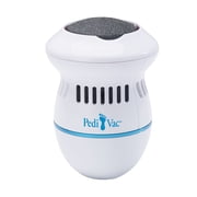 PediVac Rechargeable Electric Foot File-Callus Remover for Feet, Built-in Vacuum