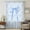 Blue, variant on Pink Bow Sheer Curtains 45 Inches Long, Cute Watercolor Girls Cartoon Luxury Light Filering Curtains, Breathable Simi Curtain Privacy Drapes for Kitchen Bathroom Lightweight Small Window Treatment