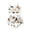 White, variant on Weebloom Halloween Womens Pajama Set Pumpkin Sleeveless Camisole Silk Satin Pajamas Set 3Pcs Floral Lace Sleepwear Nightwear Pjs Loungewear White L