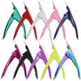 thumbnail image 3 of Thickened one-word scissors pet nail clippers nail clippers French style nail phototherapy nail U-shaped scissors Sharp-Pink, 3 of 5