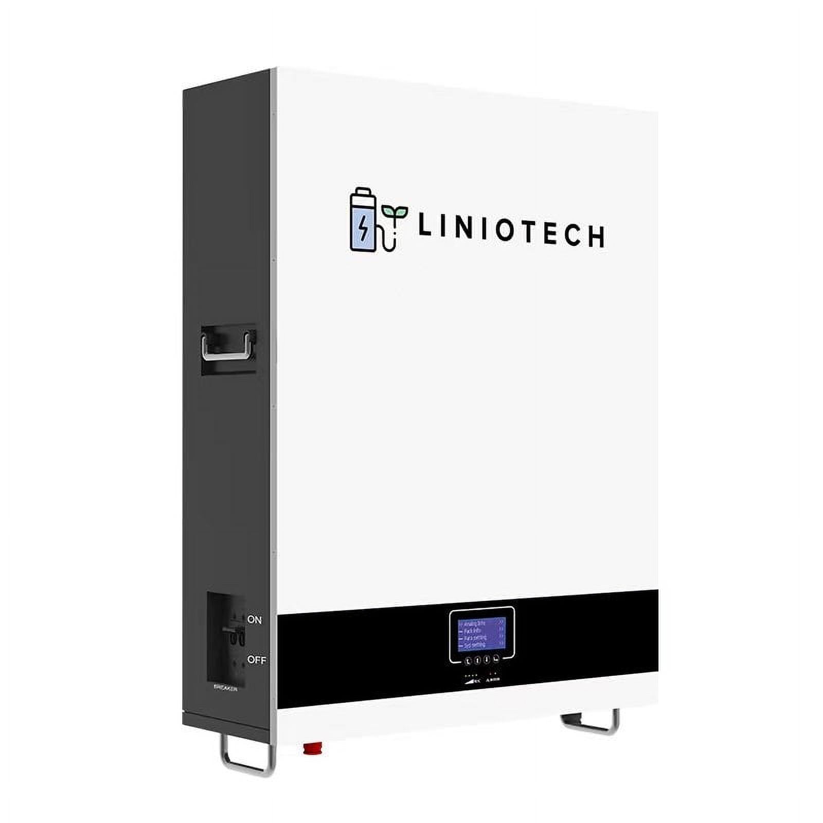LINIOTECH 20 KWh 48V 400Ah LiFePO4 Lithium Battery Solar Power Wall Energy Storage