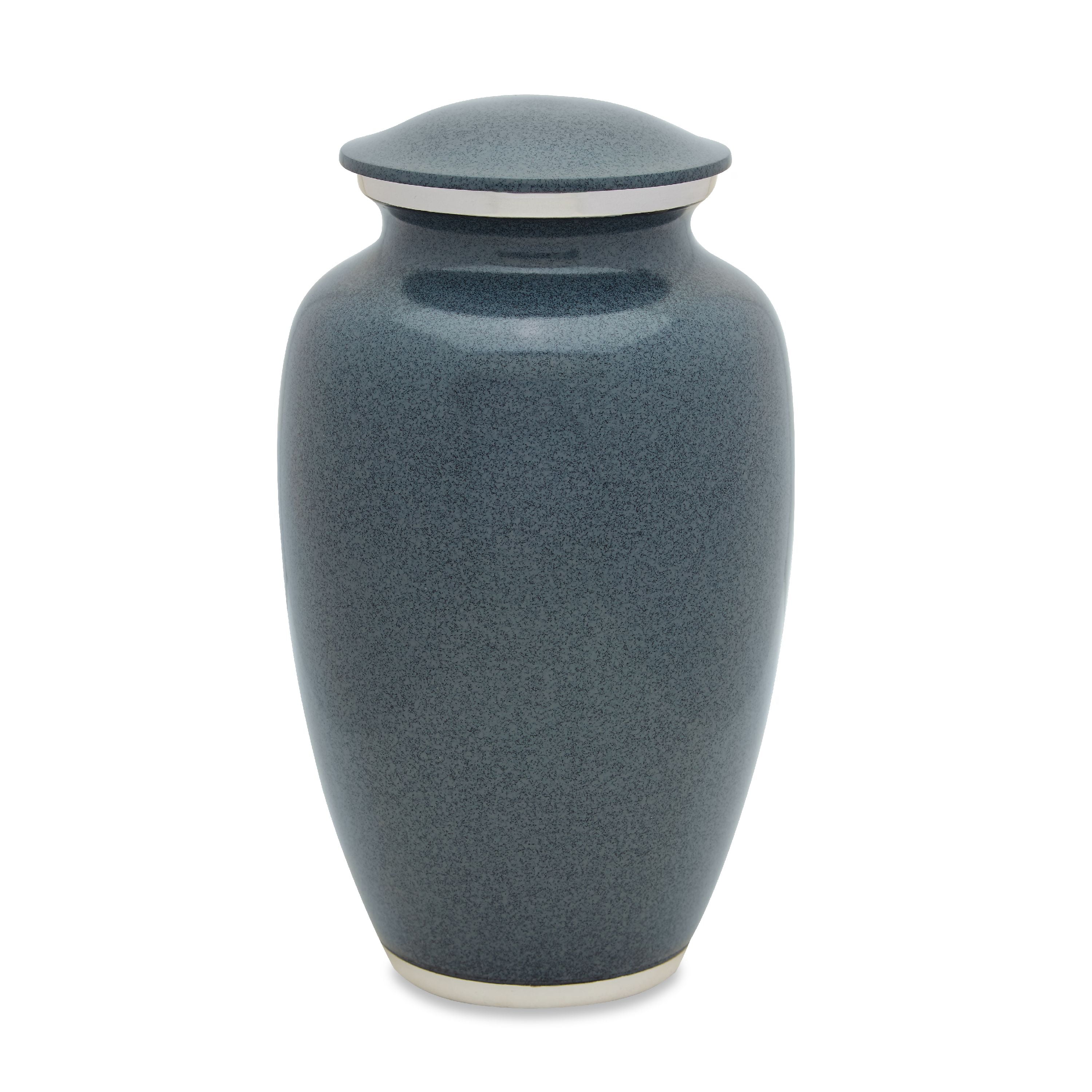Urnsdirect2u Slate Gray Adult Cremation Urn, 220 cubic