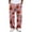 01#Red, variant on Halloween Waffle Pajama Pants for Men Big and Tall Plus Pumpkin Drawstring Loungewear Funny Baggy Cute Goth Family Pj Pants Dark Blue XL