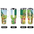 thumbnail image 6 of Winnie The Pooh 40 Oz Tumbler with Handle And Straw Lid Insulated Tumblers Cups with Lids Straws Double Wall Vacuum Stainless Steel Travel Mug, Gifts for Men Women Boys Girls, 6 of 8