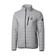 thumbnail image 2 of Men's Cutter & Buck  Gray Cleveland Browns Big & Tall Rainier PrimaLoft Eco Insulated Full-Zip Puffer Jacket, 2 of 3