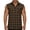 Yellow, variant on Guluxicc Men's Plaid Tank Tops Classic Collared Summer Casual Sleeveless Shirts with Pocket