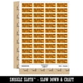 thumbnail image 2 of How I Did My Work Checklist Teacher Student School Sticker Set - Orange - Matte Finish - 1.25" Mini, 2 of 7