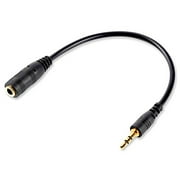 Electop 2.5mm Male to 3.5mm(1/8 inch) Female Stereo Audio Jack Adapter Cable for Headphone