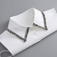 thumbnail image 4 of Half Shirt Blouse Collar Fake Collar Detachable Dickey Collar False Collar for Women Girls, 4 of 8