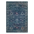thumbnail image 4 of 594127 Laraline Vintage Turkish Medallion Faded Turquoise Area Rug 3'9" x 5'9", 4 of 9