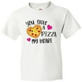 thumbnail image 3 of Inktastic Valentine's Day You Stole a Pizza of My Heart Youth T-Shirt, 3 of 5
