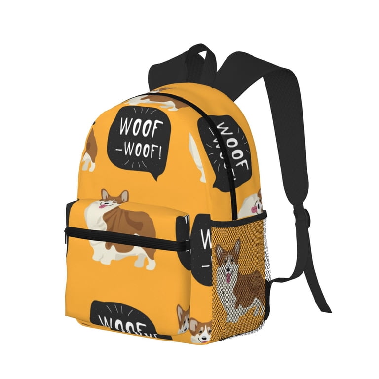 Waterproof Corgi Large Backpack  Orange Dog Carrier Backpack - Little Chonk - The Maxine One Bag main image 4