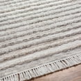 thumbnail image 6 of Hauteloom Brede Recycled Material Living Room, Bedroom Area Rug - Gray, Ivory, Brown - 8'10" x 12', 6 of 8