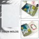 thumbnail image 3 of A5 A6 A7 Notebook Cover Resin Mold DIY UV Epoxy Silicone Molds, 3 of 5
