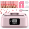 thumbnail image 7 of EasyinBeauty Paraffin Wax Machine for Hands and Feet, 3000ml Touchscreen Warmer with 6 Lavender Wax Packs (2.64 lbs) - Spa Therapy for Smooth, Soft Skin,Pink, 7 of 7