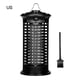 thumbnail image 1 of Lámpara fotocatalizadora LED para matar insectos con descarga eléctrica, sin radiación, repelente de insectos para exteriores, granjas y hogares, 1 of 15