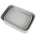 thumbnail image 3 of Stainless Steel Containers, Durable Storage Box, Food Container, Food Preserve For Canteen Restaurant, 3 of 8