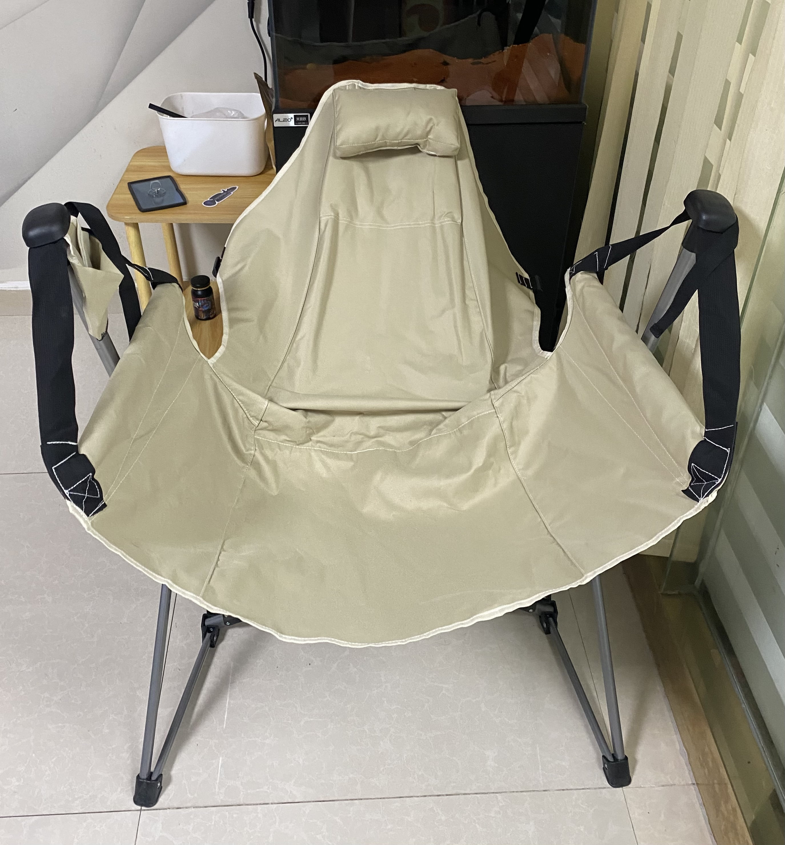 Coleman Patio Weather-Resistant Adult Sling Chair with Drink