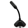 thumbnail image 2 of axGear USB Microphone pour Ordinateur Mic pour Ordinateur de Bureau Portable Cahier Enregistrement de Clavardage Vocal, 2 of 7