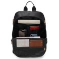 thumbnail image 2 of Mochila ELLE Luxe Journey 18L de Twill y Cuero Vegano Negra, 2 of 7