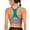 Peacock Blue, variant on FUTATA Sports Bras For Women Medium Support Workout Bras Yoga Activewear Tank Tops Wirefree Gym Running Bras