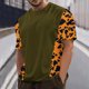 thumbnail image 2 of Camisetas de Manga Larga para Hombres, Camiseta Deportiva de Impresión Casual de Nueva Moda, Blusa de Cuello Redondo de Manga Corta, 2 of 9