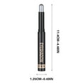 thumbnail image 3 of HYLLai Eyeshadow Stick Longwear Cream Eye Shadow Stick Matte Eyeshadow Eye Makeup 2g, 3 of 5