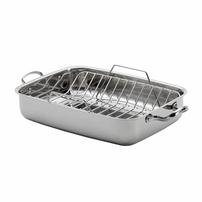 Lagostina 18/10 Stainlesssteel Roasting Pan with Rack Walmart Canada
