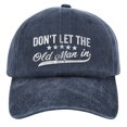 thumbnail image 4 of Don t Let The Old Man in Hat Gorra de béisbol ajustable Gorra de camionero para hombres y mujeres, 4 of 9