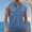 Navy, variant on fnnxeal Mens Navy Sleeveless Button Down Collared Shirt Quick Dry Polyester Casual Top with Chest PocketsSize L