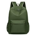 thumbnail image 2 of Solid Color Schoolbag Large Capacity Backpack for Students Daily Use, 2 of 7