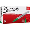 thumbnail image 1 of Sharpie 30004 Marqueurs Permanents à Pointe Fine, 12 Marqueurs Verts, 1 of 5