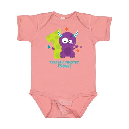 

Inktastic Monster 1st Birthday Gift Baby Boy or Baby Girl Bodysuit