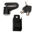 thumbnail image 1 of serrure Disque, 1 Pice Noire Serrure De Moto Disque, Serrure De Frein Disque Tanche, Cadenas Avec 2 Cls Et Une Pochette De Transport Pour La Sc, 1 of 5