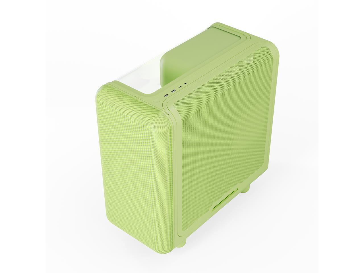 HYTE X50 PC Gaming Case CS-HYTE-X50G-MM Modern Performance ATX Mid-Tower PC Gaming Case - Matcha Milk (Green)