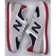 thumbnail image 2 of New Balance Mens 574 Classic Grey Red ML574MUB Size 10 D NWOB Lifestyle Running, 2 of 6