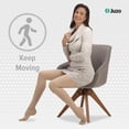 thumbnail image 3 of Juzo 2002 30-40 mmHg Soft Pantyhose w/ Open Toe-Size IV-Cinnamon, 3 of 6