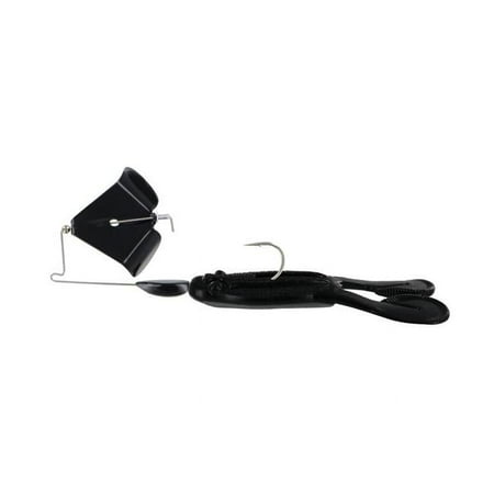 Big Bite Baits 0.375 oz Black Blade & Toad Tour Toad Buzzbait
