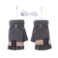 thumbnail image 2 of Guantes recargables Guantes eléctricos calentados Guantes USB Guantes eléctricos calentados Guantes con tapa para dedos, 2 of 5