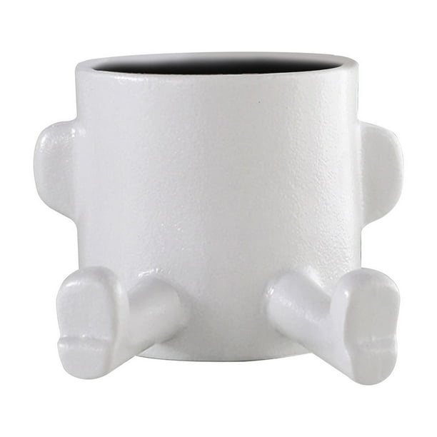 Maceta para orinar Novedosa | Jarrón de flores caprichoso único para suculentas, contenedor de plantas decorativas para interiores y exteriores | Divertida pieza de conversación | 5.3" de alto