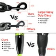 thumbnail image 4 of Heavy Duty Rope Dog Leash with Padded Handle, Reflective, 6 FT Long for Small Medium Large Dogs（1/2"×6', Green), 4 of 7
