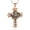 Rose Gold, variant on Cross Urn Necklace for Ashes Rose Flower Cremation Pendant Custom Keepsake Jewelry Memorial Gifts for Women Men