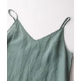 thumbnail image 6 of Amazhyu 100% Linen V Neck Spaghetti Strap Sleeveless Summer Causal Dresses with Slit for Women, 6 of 8