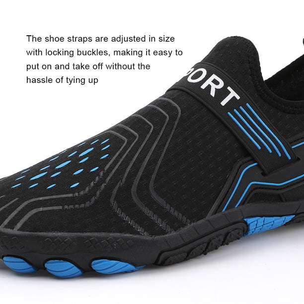 Zapatos de agua unisex, zapatillas de buceo, zapatos de gimnasio de secado rápido para playa al aire libre