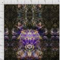 thumbnail image 1 of Soimoi Poly Georgette Fabric Tiger Panel Printed Craft Fabric by The Yard 52 Inch Wide, 1 of 1