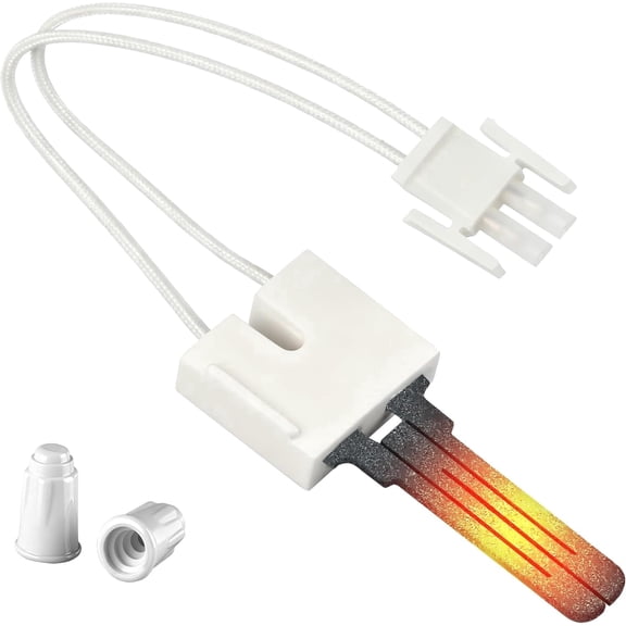 62‑22868‑93 Furnace Hot Surface Igniter Kit, Replacement for Rheem Ruud WeatherKing Gas Furnace, Replaces 62‑22868‑02 62‑22441‑01