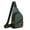 Green, variant on JOGZMZ Men’s Waterproof Chest Bag, Large Capacity Crossbody Sling Pack with Anti-Theft Pockets, Outdoor Travel Backpack Gray
